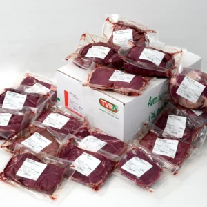 Colis de viande sous vide en vente directe